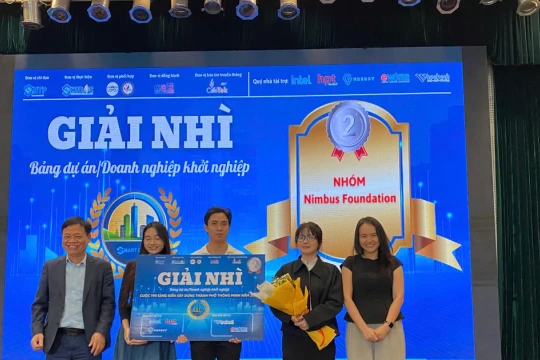 15 đội thi giành giải Sáng kiến xây dựng thành phố thông minh