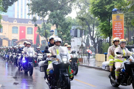 Công an Hà Nội mở cao điểm trấn áp tội phạm dịp Tết Bính Ngọ 2026