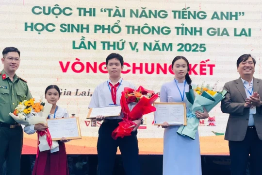 Chung kết Cuộc thi 'Tài năng tiếng Anh' học sinh phổ thông tỉnh Gia Lai năm 2025
