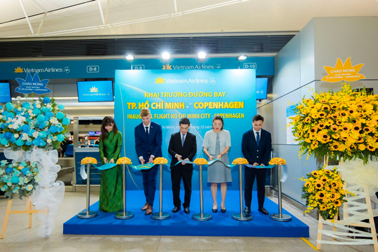 Vietnam Airlines chính thức khai trương đường bay thẳng tới Copenhagen, Đan Mạch