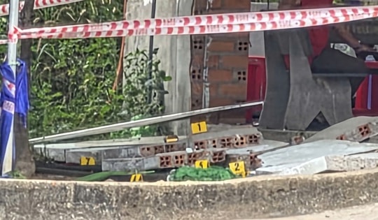 Sập tường căn-tin, 2 học viên thương vong trong khi chờ sát hạch lái xe