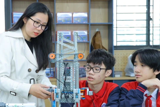 'Thần tốc' hoàn thiện 100 phòng học STEM