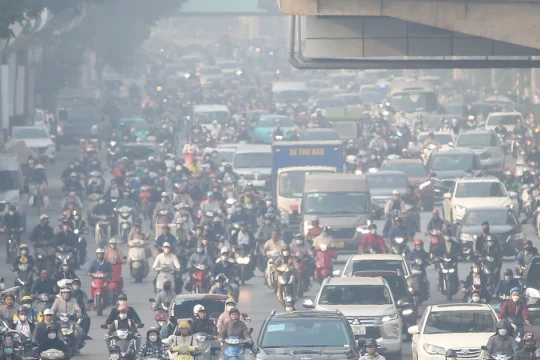 Miền Bắc ô nhiễm không khí trở lại