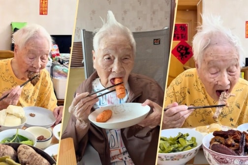 Bí quyết trường thọ của nữ blogger ẩm thực trăm tuổi