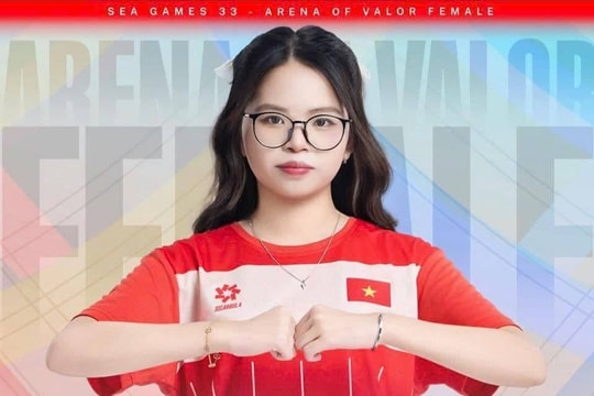 Nữ sinh xinh đẹp góp sức lập kỳ tích môn Liên Quân Mobile ở SEA Games 33