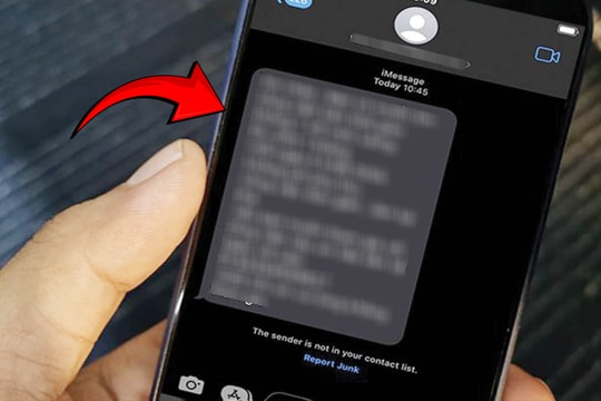 Công an thông báo tới tất cả những  ai nhận được tin nhắn có nội dung sau