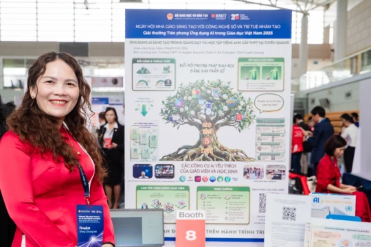 Ứng dụng AI sáng tạo giúp trò vùng cao hứng thú học Tiếng Anh