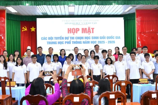 An Giang có 180 học sinh tham dự kỳ thi chọn học sinh giỏi quốc gia THPT