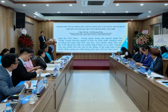 Bàn giải pháp nghiên cứu và giảng dạy tiếng Trung trong kỷ nguyên số