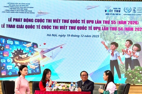 Phát động Cuộc thi Viết thư quốc tế UPU lần thứ 55