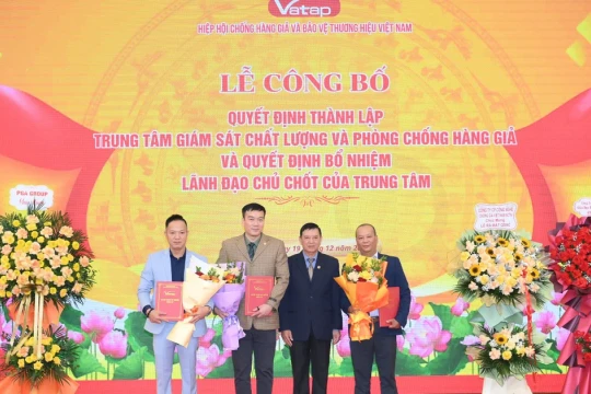 Thành lập Trung tâm Giám sát chất lượng và Phòng chống hàng giả