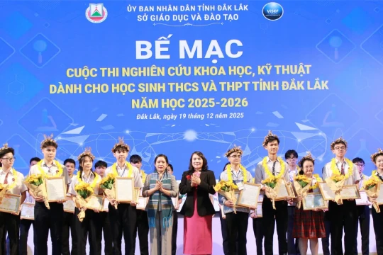 Sản phẩm thi nghiên cứu khoa học, kỹ thuật tỉnh Đắk Lắk bắt kịp xu hướng KHCN