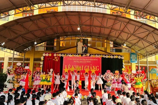 Hành trình vươn đến chuẩn Quốc gia của Trường THCS Tân Thịnh