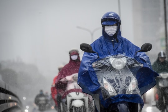 Ngày mai, nhiều nơi xuất hiện mưa vừa, mưa to