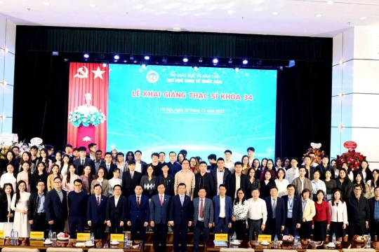 Gần 1.700 học viên cao học trúng tuyển Đại học Kinh tế Quốc dân khóa 34