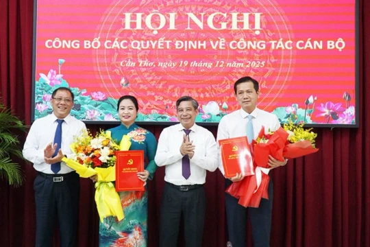 Điều động, bổ nhiệm nhân sự ở 5 tỉnh, thành