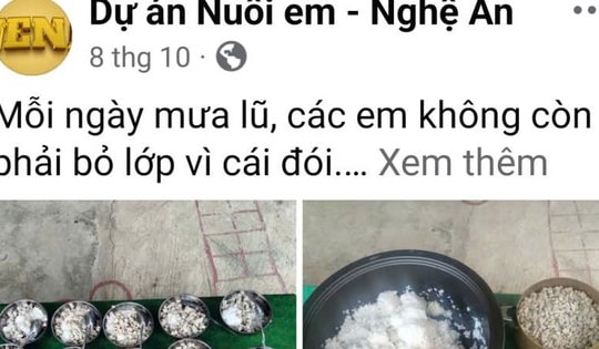 Dự án "Nuôi em - Nghệ An": Nhà trường bất ngờ nhận được tiền nhưng không rõ người gửi