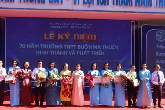 Dấu ấn ngôi trường THPT lâu đời và danh tiếng ở Tây Nguyên