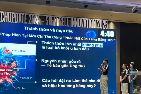 6 ý tưởng tranh tài tại chung kết cuộc thi Sáng tạo tế bào gốc