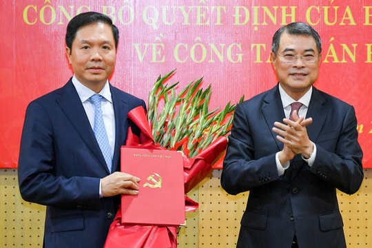 Điều động, bổ nhiệm Trợ lý Thủ tướng làm Phó Trưởng Ban Tổ chức Trung ương