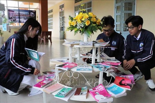 Độc đáo Không gian Văn hóa Hồ Chí Minh trong ngôi trường điểm