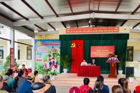 Hà Tĩnh lấy ý kiến kỹ lưỡng của Nhân dân khi xây trường liên cấp, nội trú