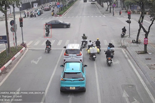 564 chủ xe máy vượt đèn đỏ có biển số sau nhanh chóng nộp phạt nguội theo Nghị định 168