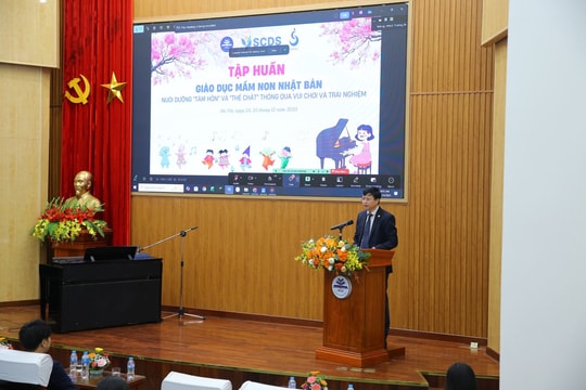 Giáo viên Việt Nam học tập kinh nghiệm giáo dục mầm non Nhật Bản