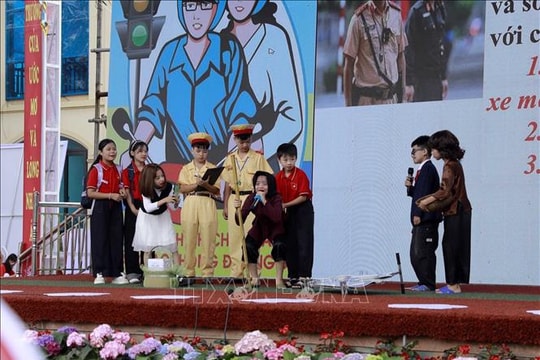 Tăng cường giáo dục an toàn giao thông cho học sinh tiểu học