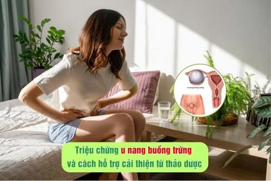 Triệu chứng u nang buồng trứng và cách hỗ trợ cải thiện từ thảo dược