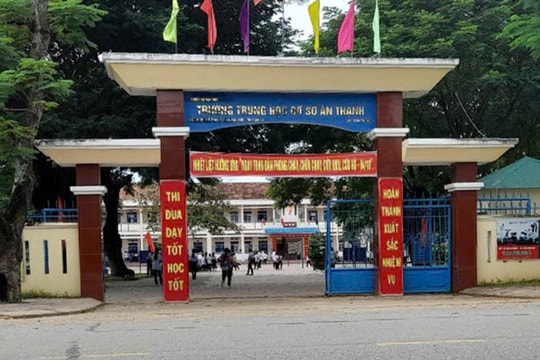 Hiệu phó bắt học sinh quét sân giữa trời nắng bị kỷ luật