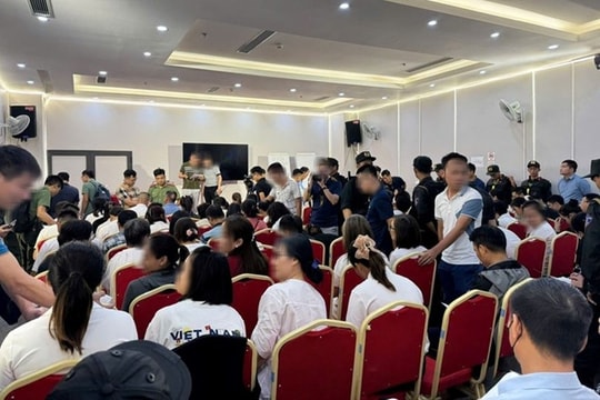 Phá đường dây kinh doanh đa cấp Meta Whale lôi kéo gần 2.000 người tham gia