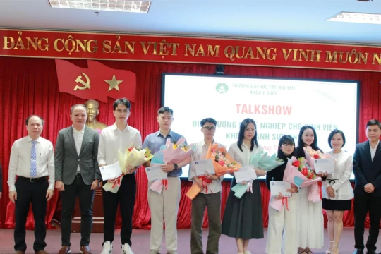 Trường Đại học Tây Nguyên có 14 cựu sinh viên trúng tuyển bác sĩ nội trú