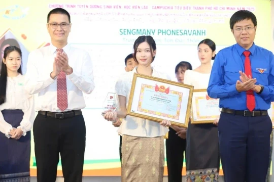 Sinh viên quốc tế lan tỏa hữu nghị