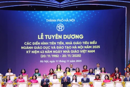 Sở GD&ĐT Hà Nội công khai 32 cá nhân đề nghị xét tặng danh hiệu Nhà giáo ưu tú