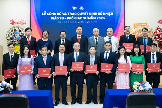 Đại học Bách khoa TPHCM bổ nhiệm số giáo sư kỷ lục