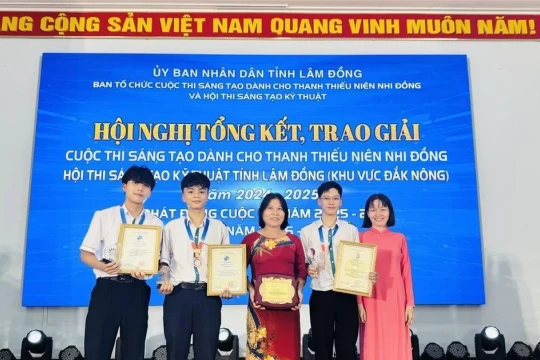 Quả ngọt cho nỗ lực đổi mới dạy học của thầy và trò Trường THPT Krông Nô