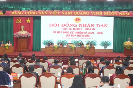 HĐND tỉnh Thái Nguyên tổ chức Kỳ họp tổng kết nhiệm kỳ 2021-2026