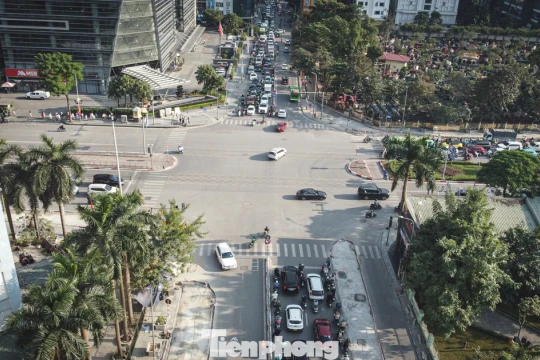 Hà Nội gấp rút hoàn thiện nút giao Lê Văn Lương - Nguyễn Tuân