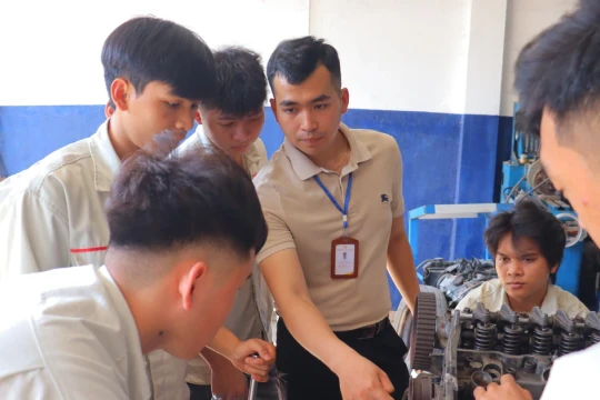 Trung học nghề: Đẩy mạnh phân luồng nâng tầm giá trị lao động kỹ thuật