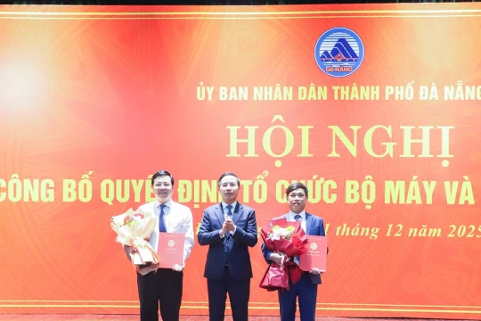 Ông Nguyễn Minh Huy được bổ nhiệm giữ chức Phó Giám đốc Sở GD&ĐT Đà Nẵng
