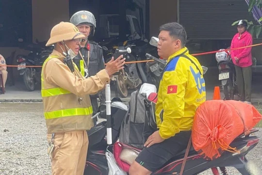 Phú Thọ tập trung xử lý các vi phạm giao thông trong ngày đầu năm 2026