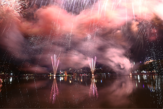 Pháo hoa Hà Nội bắn từ 23h45 đêm giao thừa: Lý do bất ngờ liên quan dãy số 2345