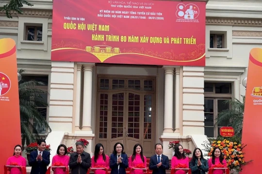 Trưng bày gần 800 tư liệu tái hiện hành trình 80 năm Quốc hội Việt Nam