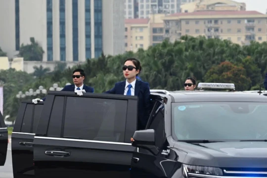 Cận cảnh 'lá chắn sống' luyện tập, sẵn sàng xuất quân bảo vệ Đại hội XIV của Đảng