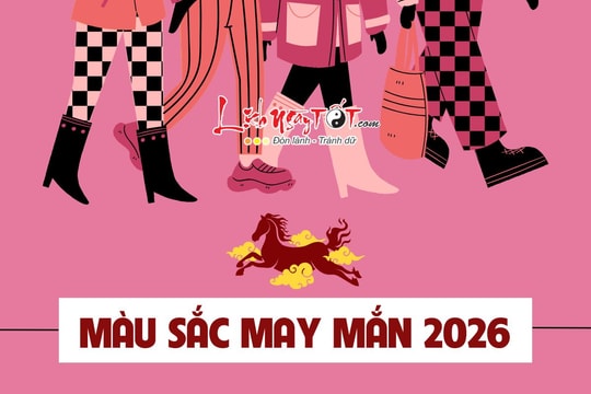 MÀU SẮC may mắn của 12 con giáp năm 2026: Cứ chọn những màu này, làm gì cũng VƯỢNG