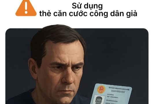 Người sử dụng thẻ căn cước công dân có thể bị phạt 10 triệu đồng với những hành vi sau