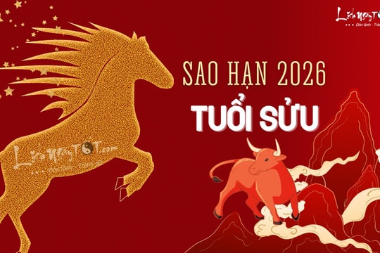 Sao hạn tuổi Sửu năm 2026 cho đầy đủ các tuổi Đinh Sửu, Tân Sửu, Quý Sử, Kỷ Sửu, Ất Sửu
