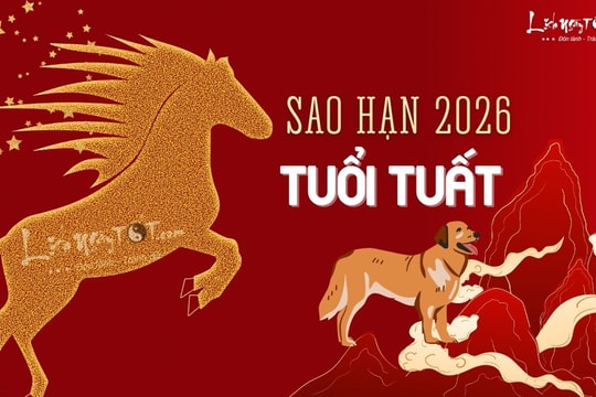Sao hạn tuổi Tuất năm 2026 chi tiết các nạp âm Giáp Tuất, Bính Tuất, Nhâm Tuất, Mậu Tuất và Canh Tuất