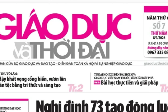 Tin tức báo in 8/1: Nghị định 73 tạo động lực, nâng chất thi đua